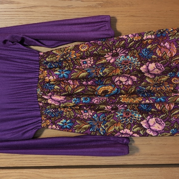 Vintage Hostess Dress By BeeLine - Picture 7 of 9